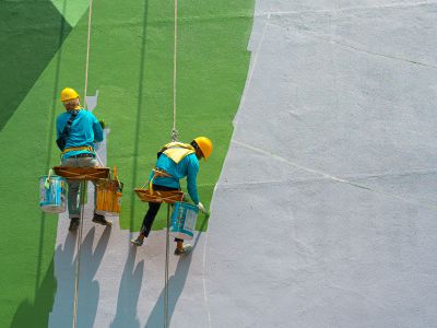 Commercial Fence Painting in Chandler, AZ