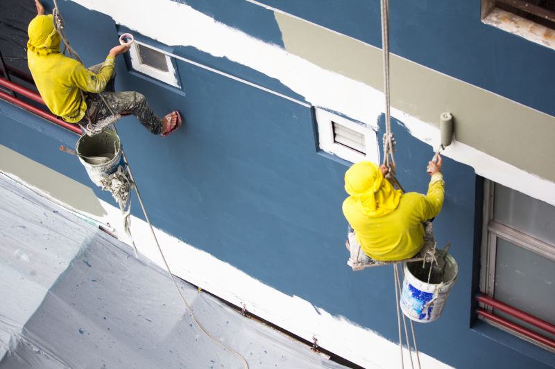 Local Exterior Commercial Painting pros at work