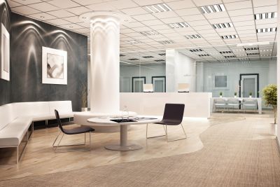 Reception Area Painting in Pinellas County, FL